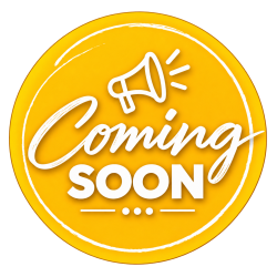Golden Coming Soon Badge